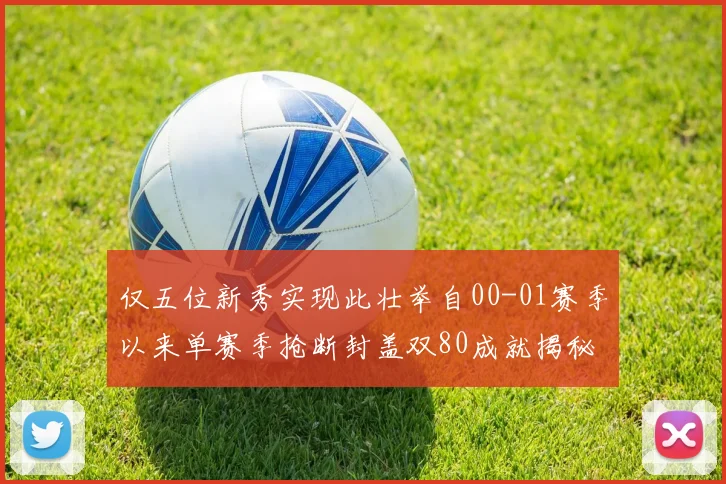 仅五位新秀实现此壮举自00-01赛季以来单赛季抢断封盖双80成就揭秘